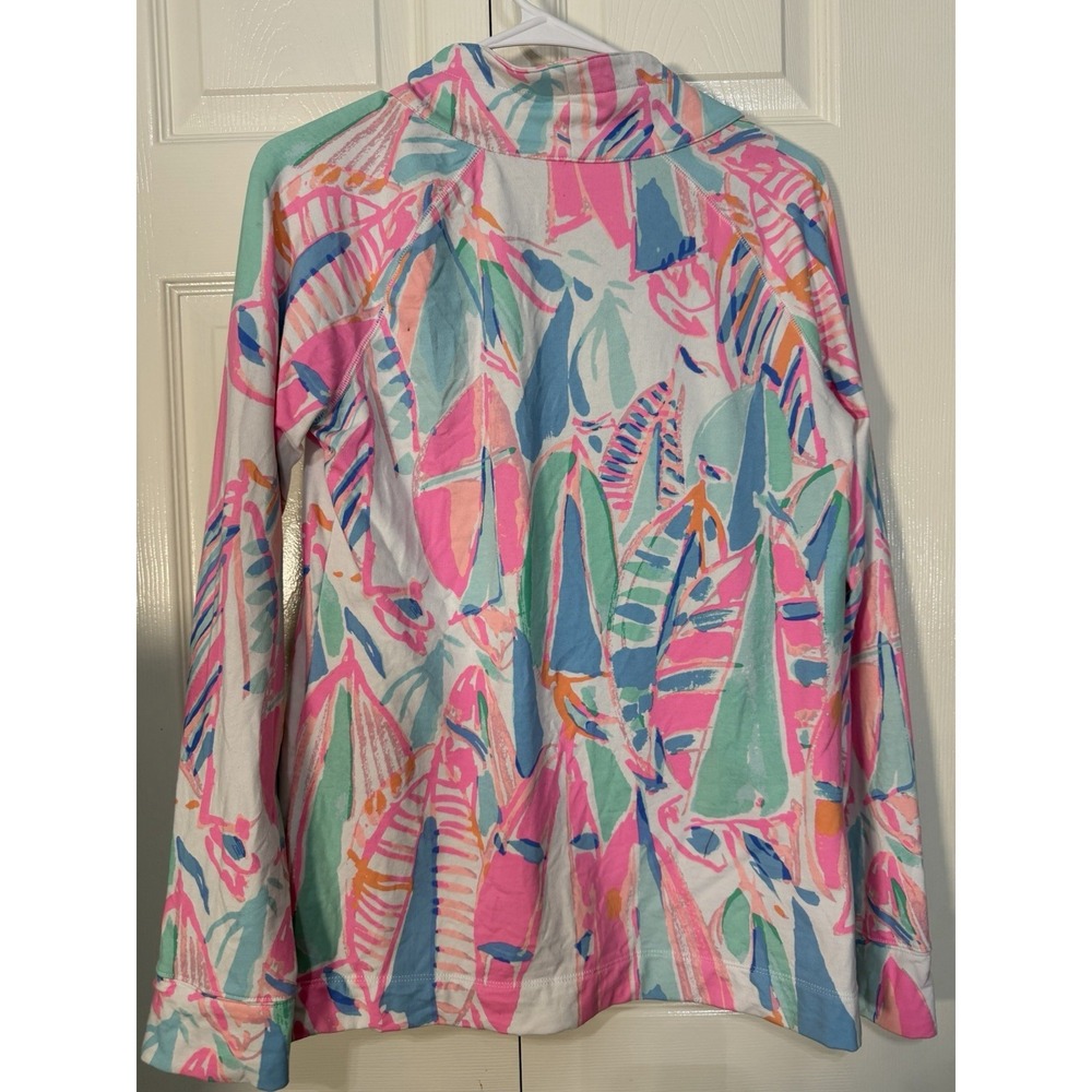 Lilly Pulitzer 3/4 Pullover Multi Color Size Small - Picture 2 of 7